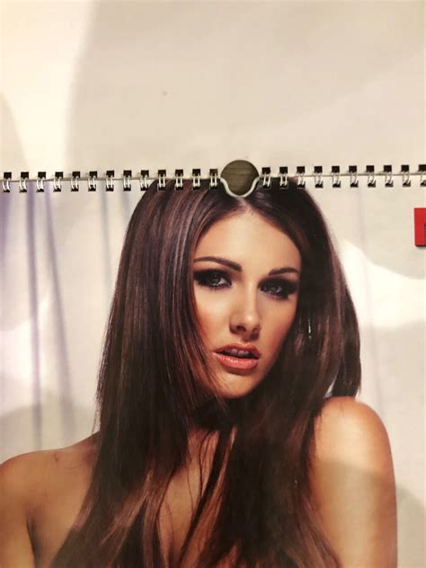 Nuts Magazine Page Girls Calendar Lucy Pinder Sophie Howard