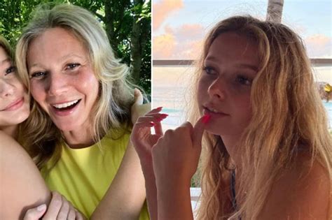 Gwyneth Paltrow Shares Beautiful Picture Of Lookalike Daughter Apple As She Turns 17 Mirror Online