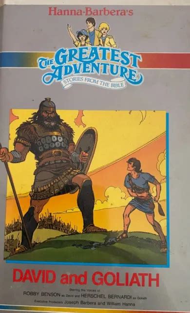 Greatest Adventure Stories From The Bible David And Goliath Vhs