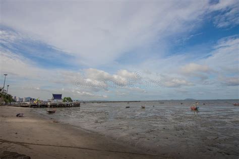 Sea View And Blue Sky Chon Buri Province Thailand Stock Image Image