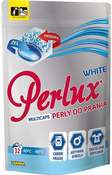 Perlux Multicaps kapsułki do prania 32 sztuki Biel - Opinie i ...