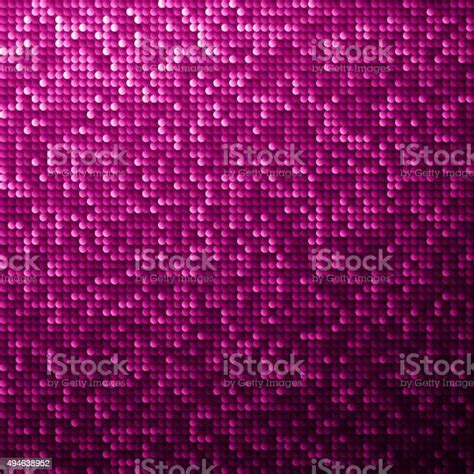 Seamless Shimmer Background With Shiny Paillettes Stock Illustration
