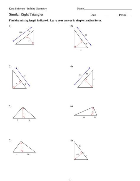 30 Solving Similar Triangles Worksheet Worksheets Decoomo