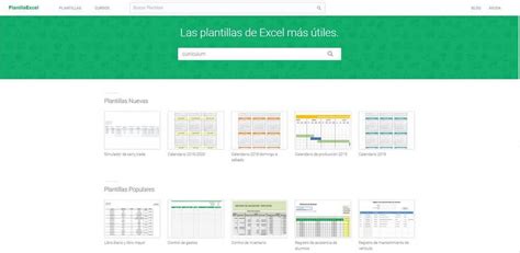 Las Mejores Webs Para Descargar Plantillas De Excel