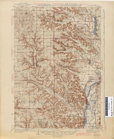 27 Topographic Map Of Wisconsin Maps Database Source
