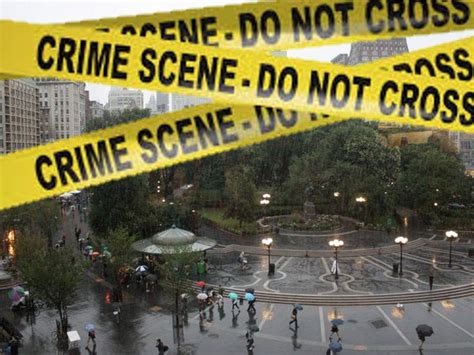 Fake Crime Scene Will Take Over Part Of Union Square Thursday Gothamist