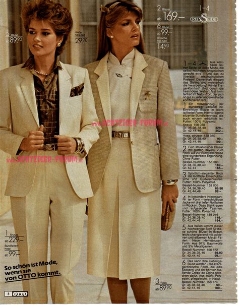 damenmode-otto-katalog-1982_007 | Damen mode, Mode, Damenmode