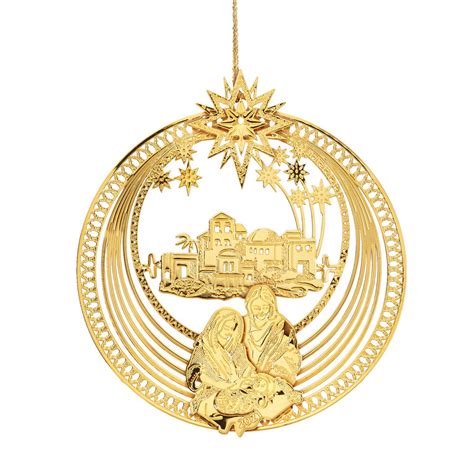 The 2021 Gold Christmas Ornament Collection