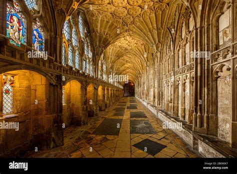 Los Claustros De La Catedral De Gloucester Tienen Maravillosos Techos