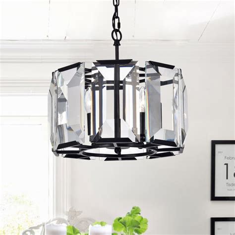 Free shipping* more like this austen 20 wide brushed nickel pendant light $ 399.99. Shop Warehouse of Tiffany Sinra Black Metal/ Crystal 4 ...