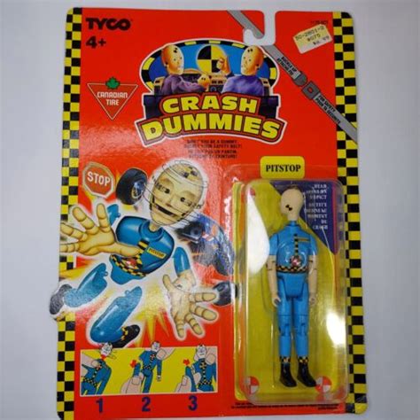 MOC 1991 Vince Larry The Crash Dummies 5 Pitstop Action Builder