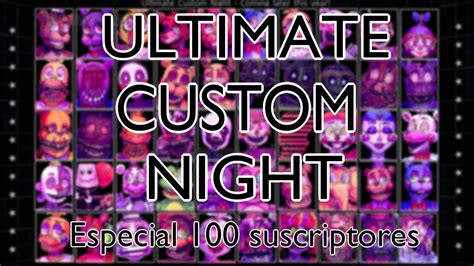 Speedpaint 20 ¡ultimate Custom Night Especial 100 Suscriptores