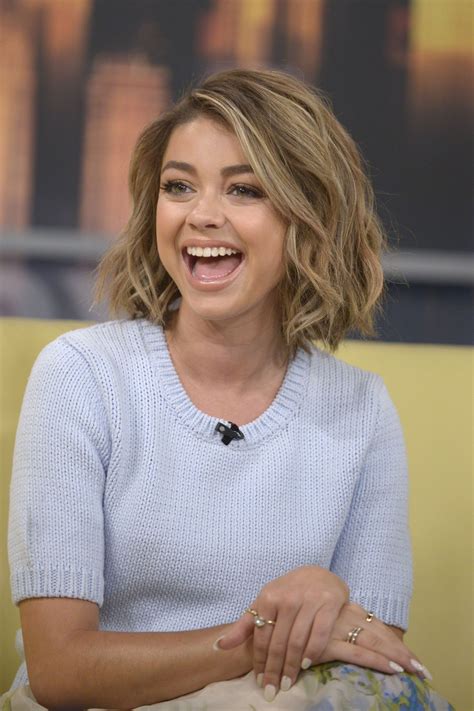 sarah hyland at good day new york 05 06 2015 hawtcelebs