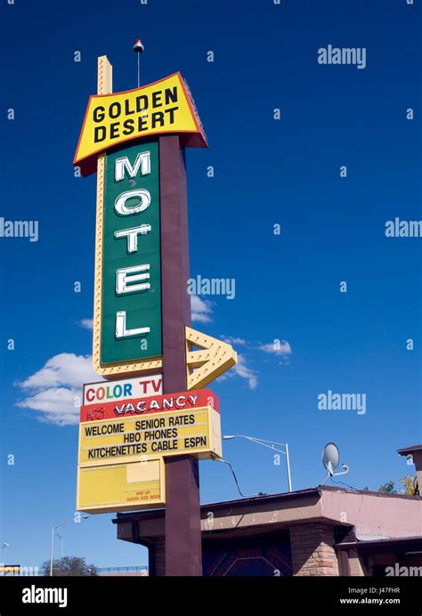 Golden Desert Motel Hi Res Stock Photography And Images Alamy