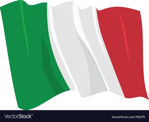 Political Waving Flag Of Italy Royalty Free Vector Image