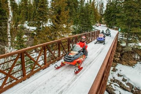 Snowmobiling On The North Shore Cascade Vacation Rentals