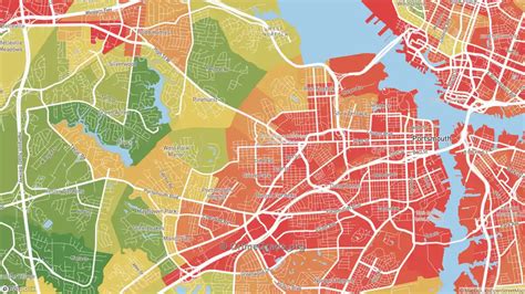 The Safest And Most Dangerous Places In Portsmouth Va Crime Maps And Statistics