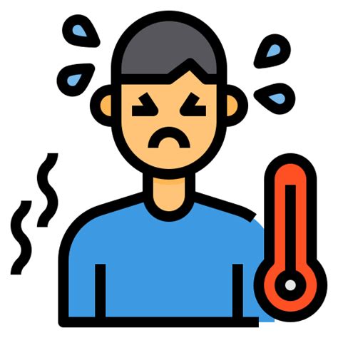 Avatar Fever Sick Temperature Thermometure Icon