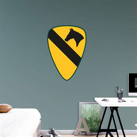 1st Cavalry Insignia Logo Wall Decal Shop Fathead For Army Decor