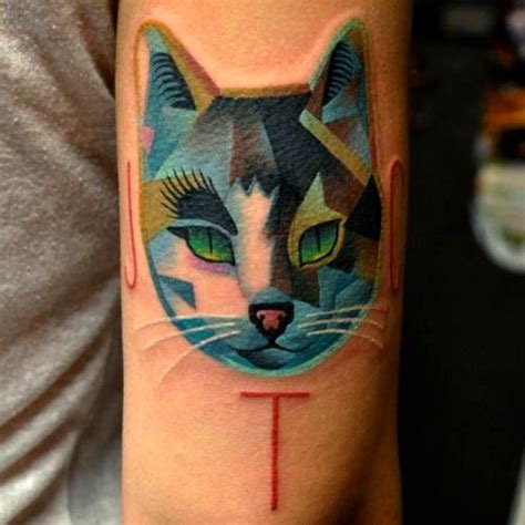In particular, if the black cat is biting, clawing or attacking you, then the dream means that you must acknowledge what your intuition is trying to tell you. Excellent Cat Tattoos ideas - Part 4 - Tattooimages.biz