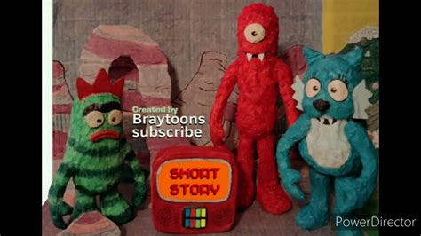 fanmade yo gabba gabba pilot short story title card youtube