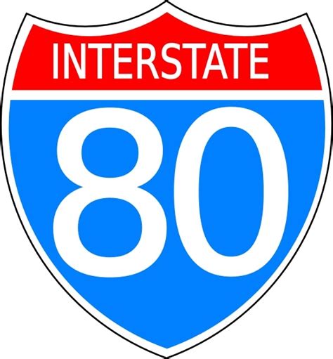 Interstate Highway Sign Clip Art Free Vector In Open Office Drawing Svg