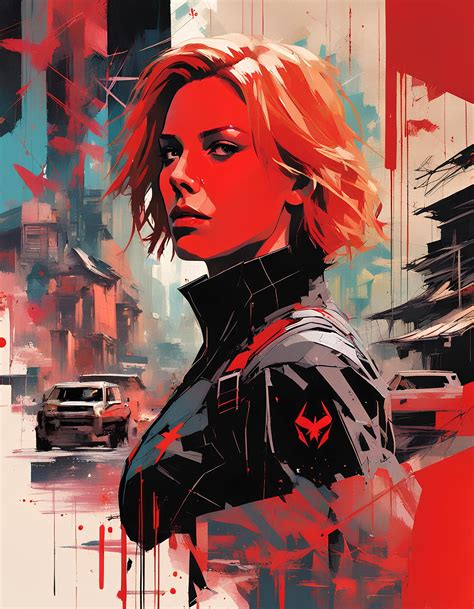 Black Widow Ai Generated Artwork Nightcafe Creator