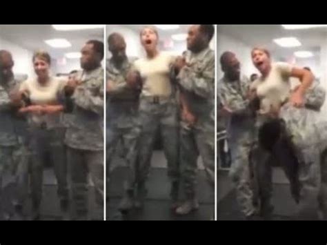 Taser Shock Makes Woman Squeeze Colleague S Groin During Air Force