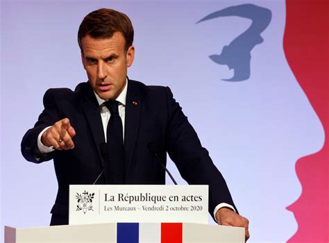 Frances Macron Details Plan Targeting Islamist Separatism Underworld