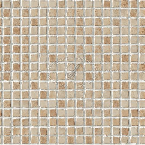 Hand Painted Mosaic Tile Texture Seamless 15618