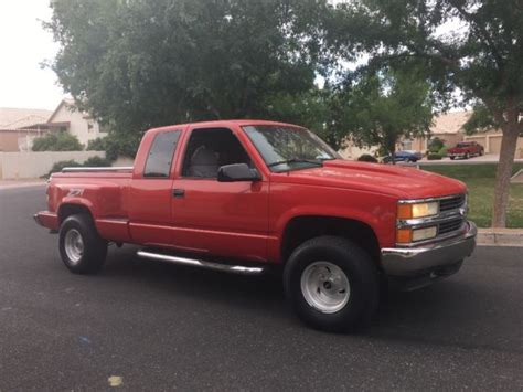 1996 Chevrolet Silverado 1500 4x4 Ext Cab Flareside Stepside Arizona No