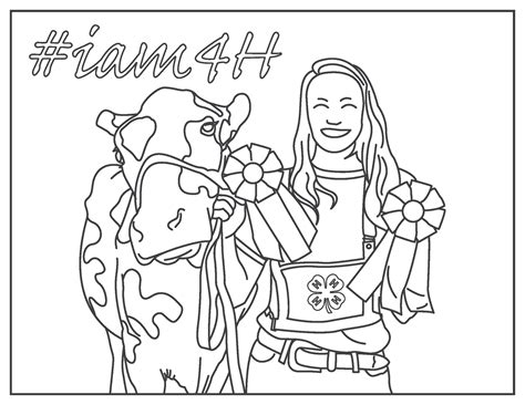 Cloverbud programs emphasize cooperative rather than competitive experiences. 4 H Cloverbud Coloring Pages Coloring Pages