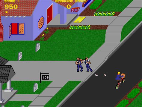 Paperboy 1984 By Atari Arcade Game