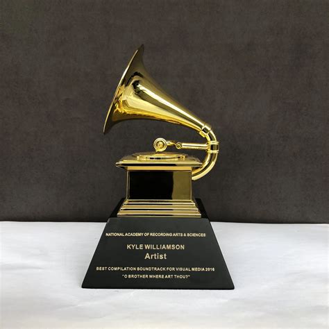 Metal Customized Replica Grammy Award Trophy Buy Replica Grammy Award