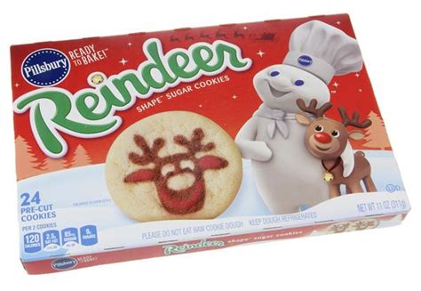 Pillsbury ready to bake shape sugar cookies. Pillsbury Ready to Bake! Reindeer Shape Sugar Cookies | Hy ...