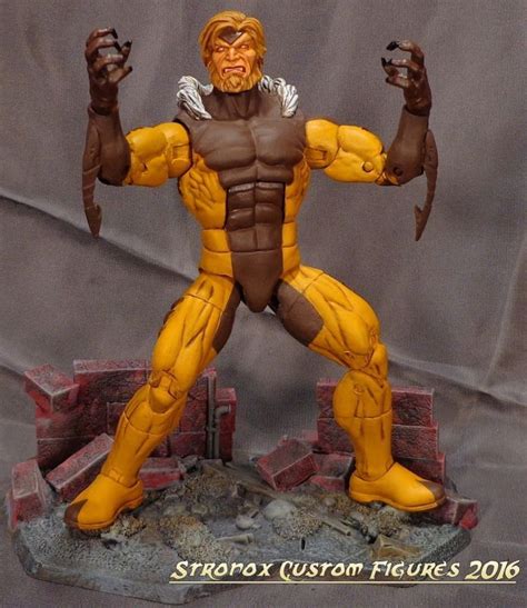 Sabretooth Marvel Legends Custom Action Figure Custom Action
