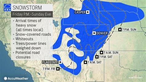 Denver Could Get One Of Its Biggest Snowstorms Since 1885
