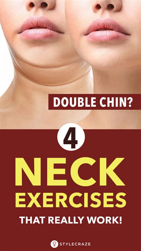 5 effective exercises to lose that double chin without pills injections or surgery double