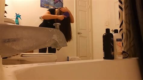 How I Wash My Hair Part Youtube
