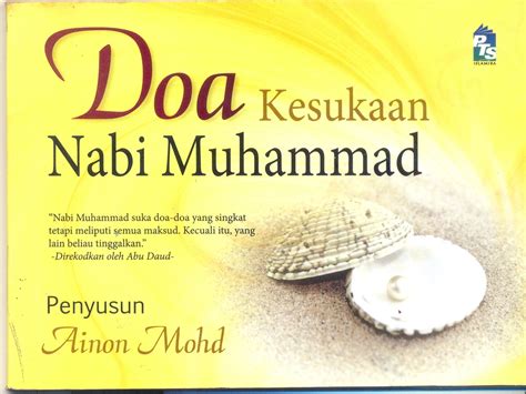 Cerita Dari Kulit Buku Doa Kesukaan Nabi Muhammad