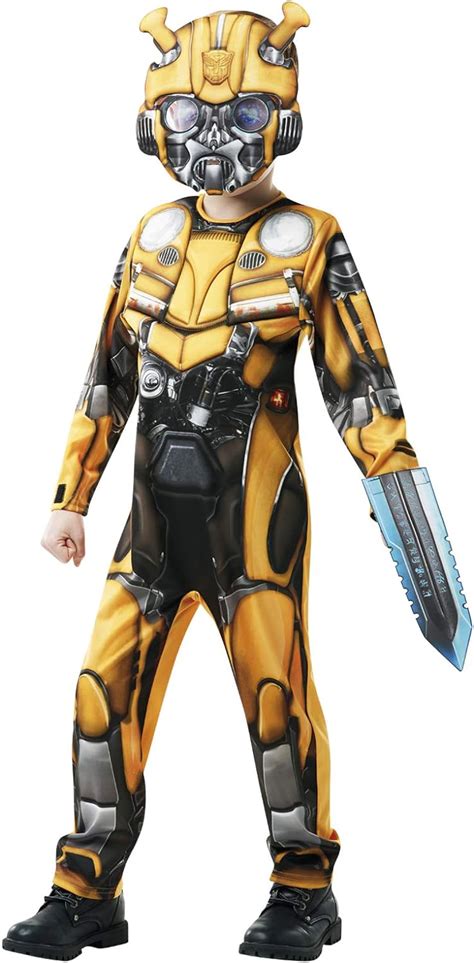Rubie s Offizielles Transformers Bumblebee The Movie Kostüm Deluxe
