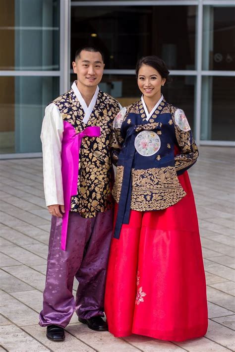 Traditional Hanbok Leehwa Wedding Hanbok
