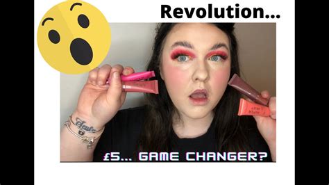 brand new makeup revolution super dewy blush review tutorial and swatches ♥ youtube