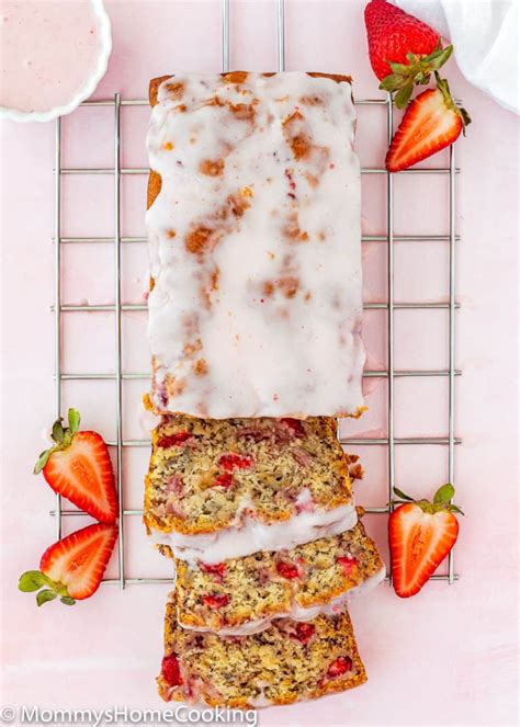 You can also use soy milk if you like. Eggless Strawberry Banana Bread - Mommy's Home Cooking