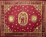 The 2nd side of the flag of Vakhtang VI (1675-1737), the King of Kartli ...