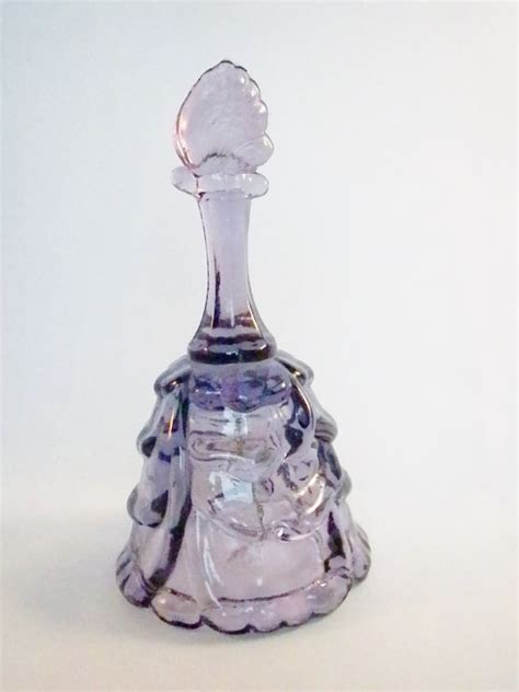 Fenton Art Glass Purple Lavendar Butterfly Top By Oldandnew8