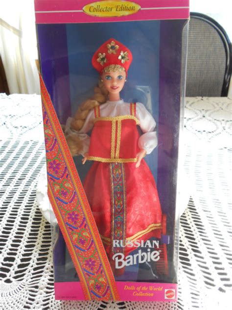 Dolls Of The World Russian Barbie 1996 Collector Editon For Ages Over 3yrs Ebay