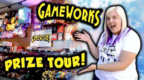 Prize Area Tour And Big Jackpots At Gameworks Arcade In Las Vegas