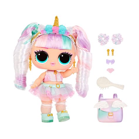 Lol Surprise Big Baby Hair Hair Hair Large 11” Doll Unicorn With 14