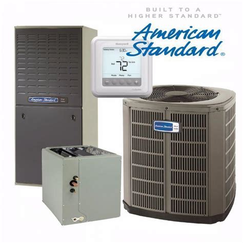 American Standard 35 Ton Silver 16 Seer With Gas Heat Tiger Air
